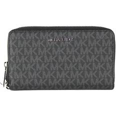 Michael Kors Jet Set Travel Large Logo Flat Multifunction Wristlet