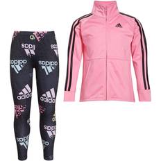 Adidas Girl's Brand Love Tricot Jacket Set