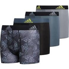 Adidas Boy's Sport Performance Graphic Boxer Briefs 4-pack