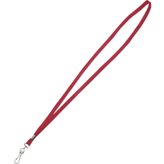 Business Card Holders on sale Advantus 24/BX Red Deluxe Neck Lanyard with J-Hooks