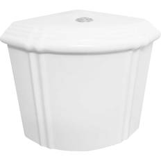 Water Toilets Renovators Supply White Dual Flush Two Piece Round Corner Toilet