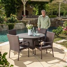 Patio Dining Sets Christopher Knight Home Grant Multibrown