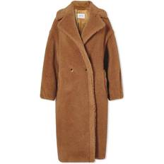 Black - Women - Wool Coats Max Mara Teddy Bear Icon Coat