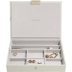 Jewelry Storage Stackers Classic Jewellery Box - Beige