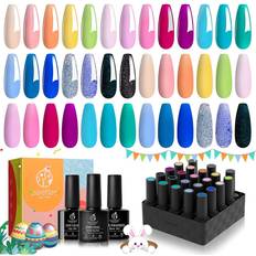 Gift Boxes & Sets Beetles Gel Nail Polish Kit A1-Glamping Trip 23-pack