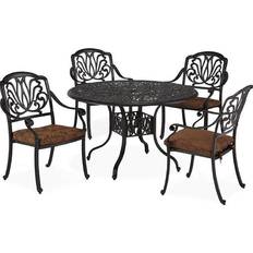 Homestyles Capri Charcoal Patio Dining Set