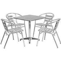 Garden Table Flash Furniture 27.5 Square