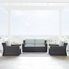 Patio Furniture Crosley Furniture KO70098BR Beaufort Outdoor Lounge Set