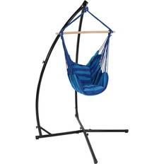 Outdoor Hanging Chairs Sunnydaze Double Cushion Rope