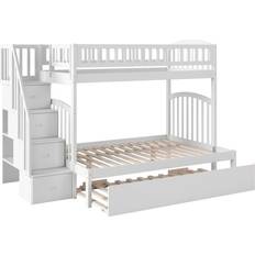 Built-in Storages - Twin Beds AFI Westbrook Collection AB65752 Bunk Bed