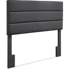 Headboards Serta Queen Palisades Upholstered Charcoal Headboard