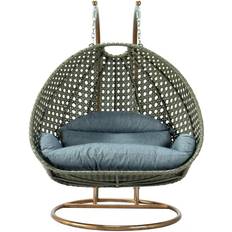Double hanging egg chair Leisuremod 2 Egg Swing