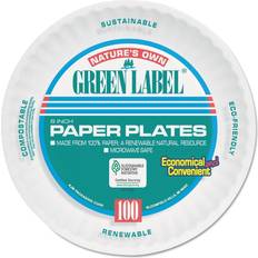AJM Packaging Disposable Plates Corporation 1000pcs