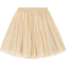 Polka Dots Skirts Children's Clothing Bonpoint Girl's Polka Dot Layered Tulle Skirt - Pois Beige