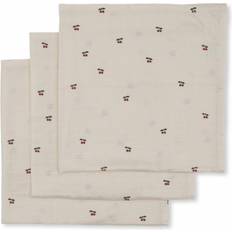 Konges Sløjd Muslin Cloths 3-pack Cherries