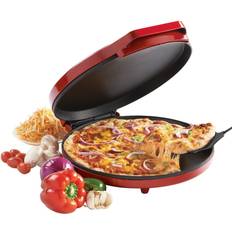 Courant Pizza Maker 12 inch Pizzas Machine, Newly improved Cool-touch  Handle Non-Stick plates Pizza oven & Calzone Maker, Electric Countertop  Oven for