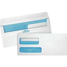 Window Envelopes Quality Park Double Window Tinted Redi-Seal Check Envelope #9 500-pack