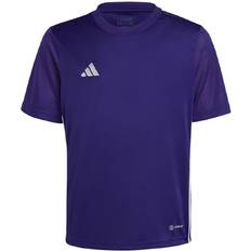 Lila T-Shirts adidas Kid's Table 23 T-shirt - Purple/White