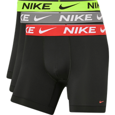 Resirkulert materiale Underbukser Nike Dri-Fit Advanced Micro Boxer Shorts 3-Pack - Black