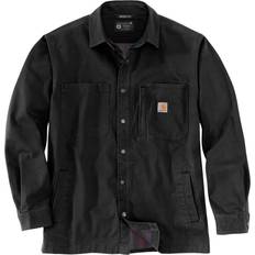 Carhartt Herre Klær Carhartt foret skjorte sort 105532N04-XXL