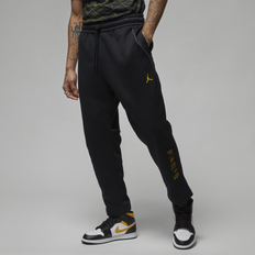 Nike Paris Saint-Germain Fleece Pants Black/Tour Yellow Black