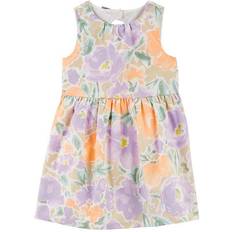 Carter's Toddler Floral Sateen Dress - Multi