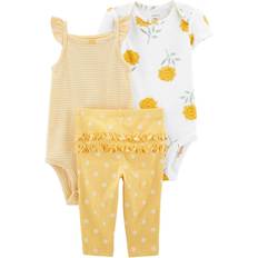 Carter's Baby 3-Piece Floral Little Character Set