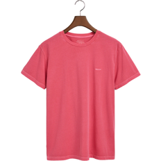 Gant Men T-shirts Gant Mens Sunfaded T-Shirt Pink