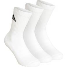 Weiß Unterwäsche Adidas Sportswear Cushioned Crew Socks 3-packs - White/Black