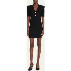 Balmain Black Bodycon Minidress FR