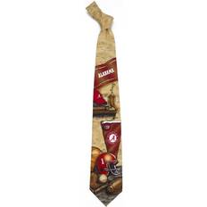 Beige - Men Ties Eagles Wings Men's Alabama Crimson Tide Nostalgia Tie