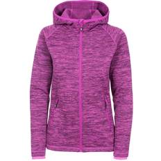 Trespass Riverstone Hooded Fleece Purple Woman