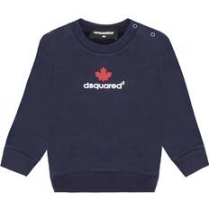 DSquared2 Baby Boys Logo Print Cotton Sweatshirt Navy 18M