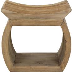 Natural Seating Stools Uttermost 24814 Connor Elm Frame Seating Stool