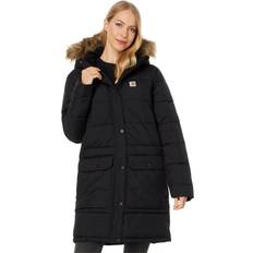 Carhartt Women Jackets Carhartt Montana Relaxed-Fit Insulated Coat for Ladies Black