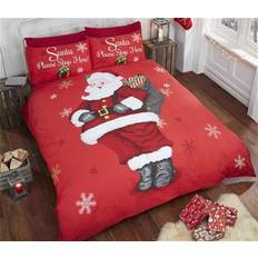 MCU Santa Claus Please Stop Here Bedding for Children 135x200cm
