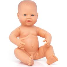 Dolls & Doll Houses Miniland Newborn European Boy 40cm
