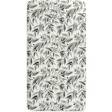 Babyletto Crib Sheet GOTS Certified Muslin Cotton Olive Branches Olive Branches