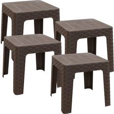 Outdoor Side Tables Sunnydaze 18 Square