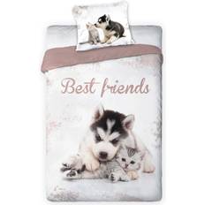 Youth Bedding Best Friends Dog & Cat Set 140x200cm