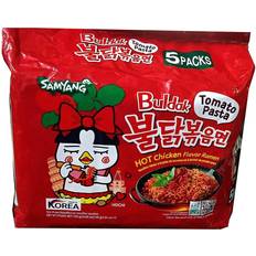 Samyang Spicy Chicken Ramen Tomato Pasta Buldak 4.9oz 5