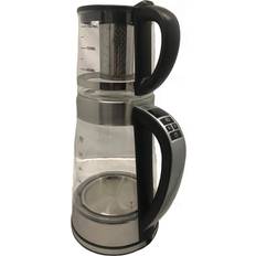 Chefman RJ11-17-TI Glass Kettle - 1100W - 1.8L