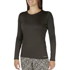 White - Women Base Layer Tops Hot Chillys Black Black