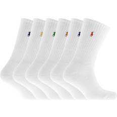 Polo Ralph Lauren Weiß Unterwäsche Polo Ralph Lauren PP Sports Socks 6-pack