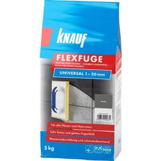 Mauer- & Bodenzubehör Knauf Fugenmörtel Flexfuge Universal basalt 5 kg