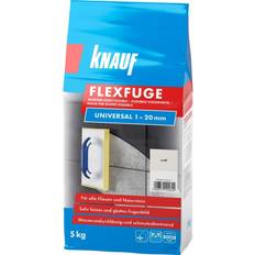 Mauer- & Bodenzubehör Knauf Fugenmörtel Flexfuge Universal weiß 5 kg