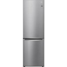 LG Kühlschrank über Gefrierschrank - NoFrost Gefrierschränke LG GBB61PZGCN1 Kühl-Gefrier-Kombination Grau