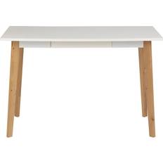 AC Design Furniture Medina White Schreibtisch 58x117cm