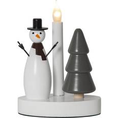 Julepynt på salg Star Trading Joy Snowman White Julepynt 21cm