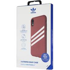 Adidas Mobile Phone Cases adidas Gazelle Case Compatible for iPhone XR Pink/White